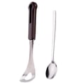 thumbnail image 1 of Toystoory Meatball Maker Meat Baller con cuchara 304 Acero inoxidable Mango largo Antiadherente Creativo Agujero de fuga Meat Ball Mold Utensilio de cocina Utensilios de cocina Toystoory HA022243-00, 1 of 1