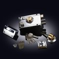 thumbnail image 3 of Exterior Iron Door Locks Security Anti-theft Lock Multiple Insurance Lock Wood Gate Lock Hardware Wweixi, 3 of 9