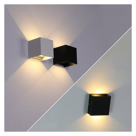 

Outdoor Lamp 6W/10W LED Wall Light Outdoor Waterproof IP65 Porch Garden Wall Lamp & Indoor Bedroom Bedside Decoration Lighting Lamp Aluminum -------- High Brightness