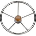 thumbnail image 3 of SeaChoice  28551; Ss Destroyer Steering Wheel, 3 of 5