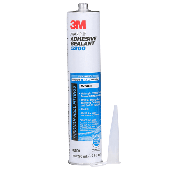 3M 06504 10.1 Oz Black Marine Adhesive Sealant 5200