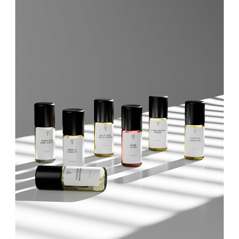 Eternal Perfume Oils Smoky Woods & Vanilla, 7-Piece Perfume Oil Eternal Perfume Oils Smoky Woods & Vanilla, 7-Piece Perfume Oil