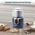 thumbnail image 2 of Atilioo Coffee Grinder, Cordless Electric Spice Herb Grinder with Stainless Steel Blades, Low Noise, Ideal for Home/Travel/Camping, Blue, 2 of 10