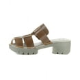 thumbnail image 2 of FLY London Envy Leather Sandal, 39, 2 of 5