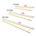 thumbnail image 2 of Agility Ladder - Agility Speed and Balance Training Ladder for All Ages 4M 8Joint, 2 of 7