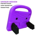 thumbnail image 5 of SaniMore for ALL-New Fire 7 2022 Kids Case, EVA Lightweight Case with Handle & Foldable Kickstand Shockproof Protective Case for ALL-New Fire 7 7 inch Girls Boys, Purple, 5 of 9