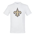 thumbnail image 3 of NFL Playera Aficionado Básica New Orleans Saints Blanco para Hombre, Talla Chica, 3 of 9