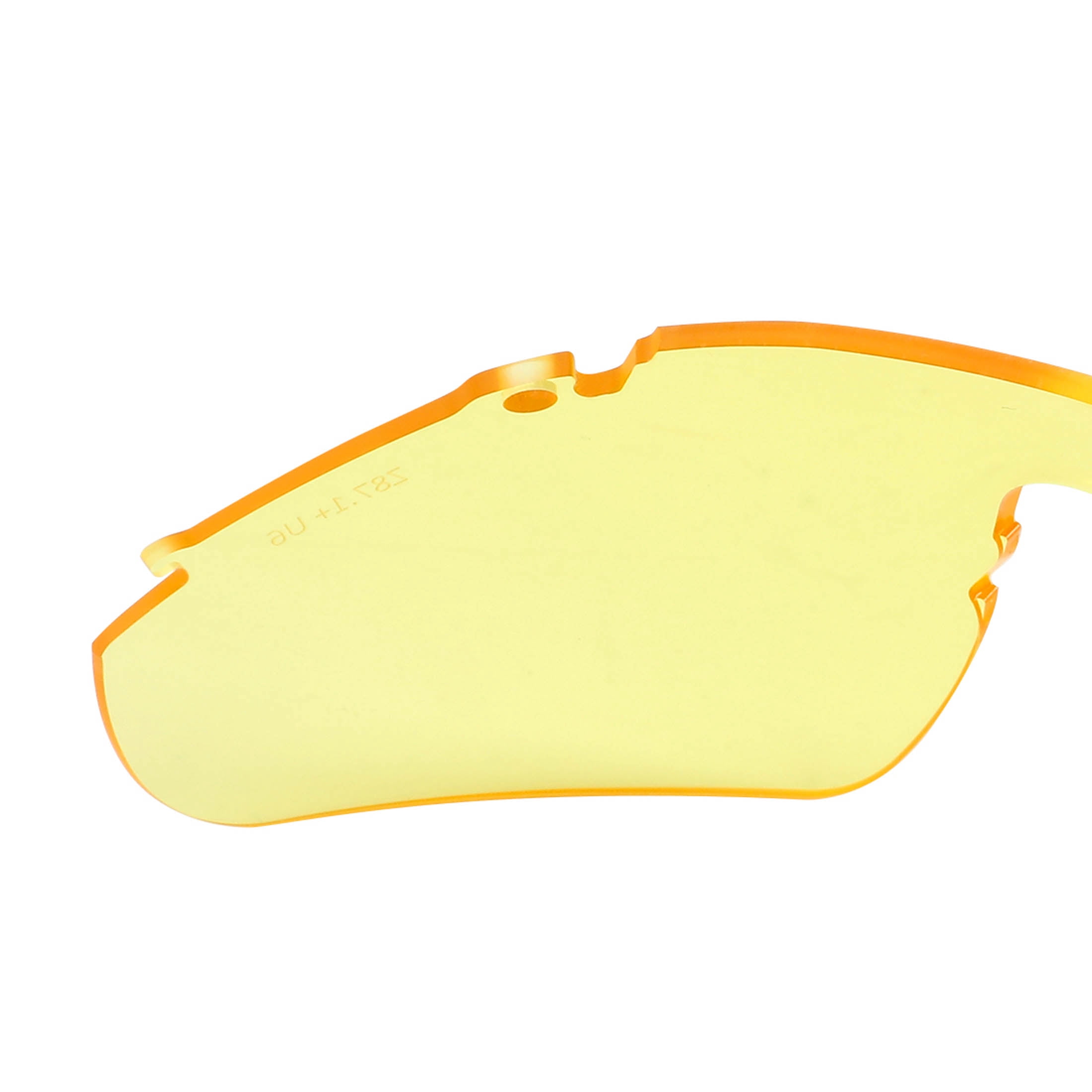 Swiss Tech Augen 2-lens replacement sunglasses, Unisex, Vermillion & Hi-Vis Yellow, UV400