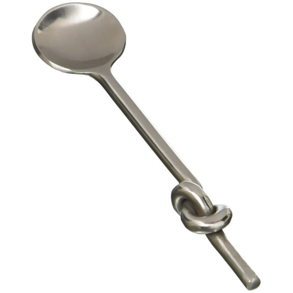 Abbott Collection Stainless Steel Knot Handle Small Spoon