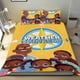 thumbnail image 1 of Cazadores del Clima Conjunto de sábanas temático, trío de piezas, cómodo y amigable con la piel, diseño único, regalo de decoración para el hogar para familiares, amigos y fans, 90 cm * 190 cm, 1 of 6