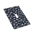 thumbnail image 3 of Kll Gothic Skull Wall Plate,Gloss Finish,Standard Size 1 - 5" X 3", Polycarbonate Thermoplastic,Electric Receptacle Plug Covers, 3 of 8