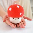 thumbnail image 5 of Nuevos juguetes de peluche de setas Kawaii, muñecos de plantas suaves rellenos, almohada de simulación para decoración del hogar, cojín para sofá, regalo, 5 of 5