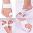 thumbnail image 4 of Corrector de juanetes para mujeres (2 piezas), Hallux Valgus Brace Almohadillas para férulas Juanetes Separadores de dedos gordos Alisador..., 4 of 5