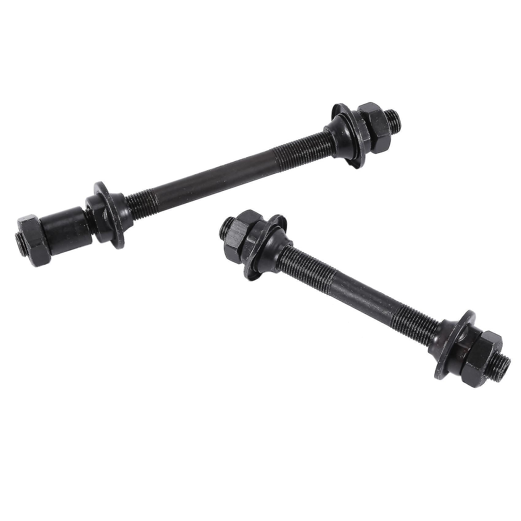 Lot De 2 Axes à Dégagement Rapide X AUTOHAUX – Rouge – Avant 150mm / Arrière 190mm