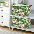 thumbnail image 6 of Ryvnso Blossom Flower Storage Bins Large Basket Foldable Cube Toys Organizer with Handles 1 PC, 6 of 7
