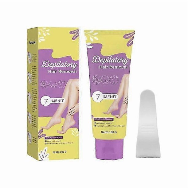 Hair Removal Cream for Women and Men, Painless Hair Removal Cream For Bikini Line, Legs, Arms, Underarms, Intimate/Private Depilatory, Skin Friendly