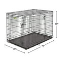 thumbnail image 5 of Mid West Kit chenil double porte 42 pouces pour chien, 5 of 5