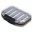 thumbnail image 2 of Cheers.US Fishing Lure Box Lightweight Pocket Size Practical Waterproof Double-sides Tackle Grid Storage Organizer Box for Salt Water Flies for Fishing Lure/Hook Beads Earring Container Tool, 2 of 7