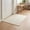 Beige, variant on Miwamany Super Absorbent Thin Bathroom Floor Mat, Fast Dry Non Slip Plastic Shower Rug with Rubber Backing, Machine Washable Low Profile Carpet for Tub Entryway Vanity Kitchen Hallway Decor