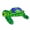 green, variant on Cute Big Eyes Sea Turtle Plush Pillow, Soft Stuffed Animal Doll for Ocean Decor