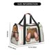 thumbnail image 3 of Fotbe Brown Bunny Bolsa de Viaje con Estampado, Bolsa de Fin de Semana para Mujer con Compartimento para Zapatos, Bolsa de Gimnasio con Bolsillo Húmedo, 3 of 7