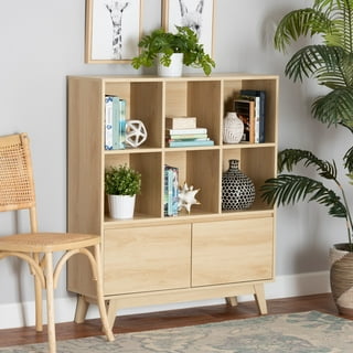 Baxton Studio Bookcases Brown Walmart