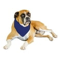 thumbnail image 1 of 9 Pack Solid Polyester Dog Neckerchief Triangle Bibs  - Extra Large (Blue), 1 of 2