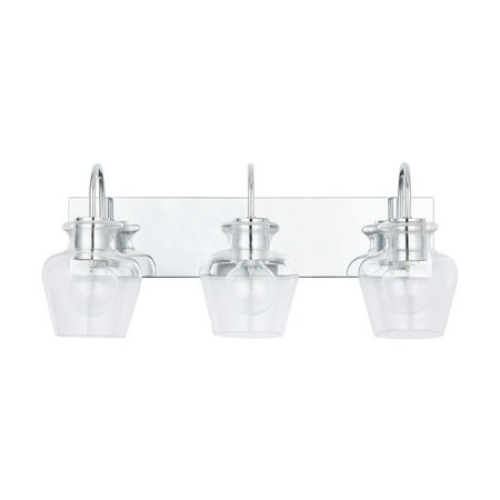 Capital Lighting - Danes - 3 Light Transitional Bath Vanity Approved for Damp