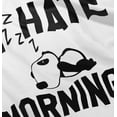thumbnail image 4 of I Hate Mornings Sleeping Panda Toddler Boy Girl T Shirt Infant Toddler Brisco Brands 6M, 4 of 5