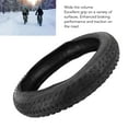 thumbnail image 4 of Snow Bike Tire Puncture Resistant Rubber Lightweight  Folding Replacement Bicycle Tires for Beach Rough Terrain Riding, 4 of 7