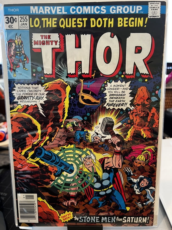 The Mighty Thor #255 VF/NM- Newsstand