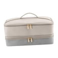 thumbnail image 2 of Estuche de transporte para secador de pelo, organizador de herramientas para el cabello de doble capa, bolsa de viaje para rizador, alisador, cepillo, 2 of 8