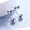 Silver, variant on Sterling Silver Front to Back Ball Earrings