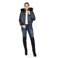 thumbnail image 5 of Chamarra con capucha desmontable Roman Fashion /Juvenil, 8026 (Negro) negro EG, 5 of 5