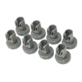 thumbnail image 1 of 8 X Dishwasher Universal Upper Basket Wheels (compatible With Electrolux Zanussi Aeg Favorit Juno Privileg, 1 of 5
