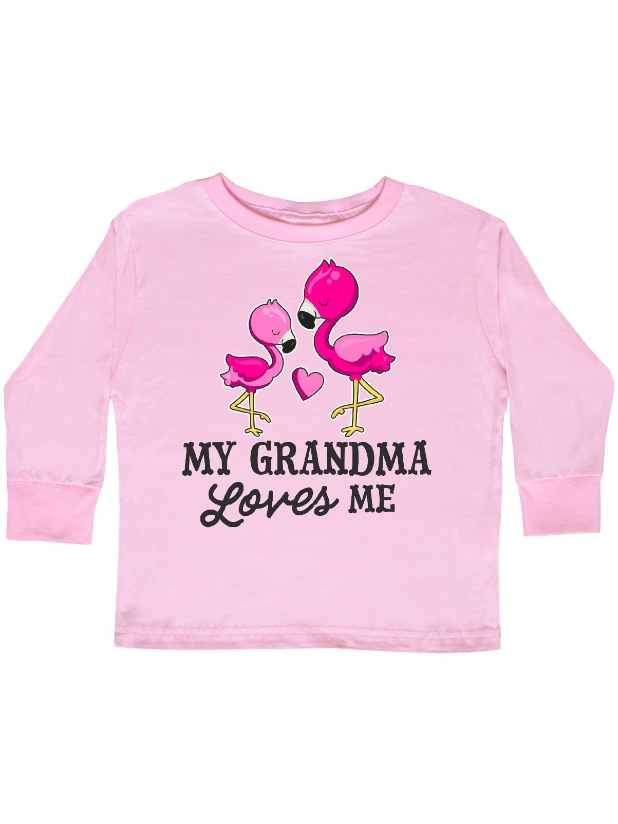 inktastic My Granny Loves Me with Bunny and Easter Toddler Long Sleeve T-Shirt