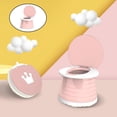 thumbnail image 3 of Asiento de entrenamiento para inodoro plegable portátil para niños perfecl Rosado, 3 of 8