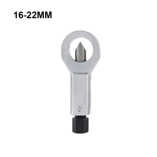 Écrous Séparateur de Clé Séparateur Briser Rouillé Écrous Endommagés Outils d'Extraction d'Écrou Portables Outil de Fractionnement à Main Robuste Écrou de Clé en Acier / 16-22mm