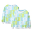 thumbnail image 2 of QUDDERR Chandail en Molleton à Manches Longues pour Filles Imprimés Mignons Pull Printemps Automne Col Rond pour 2-7 Ans, 2 of 9