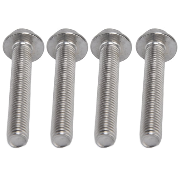 20Pcs M10x1.5 Stainless Steel Hex Bolts Kit A2-70 Tensile Strength for Wide Applications, Easy to Use and Replace