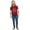thumbnail image 4 of Harry Potter Mens Christmas Fair Isle T-Shirt, 4 of 5