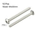 thumbnail image 2 of Tornillos de máquina Unique Bargains, tornillo Phillips M4x50mm, acero inoxidable 304, sujetadores, 10Pcs, 2 of 3