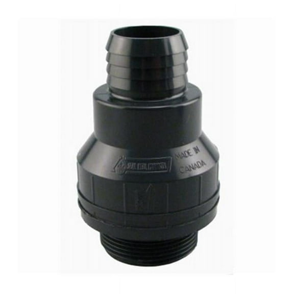 Water Source 235825 ABS In-Line Sump Pump Check Valve - 1.50 in.