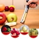 thumbnail image 2 of Descorazonador de manzanas, Descorazonador de manzanas con mango de acero inoxidable y hoja dentada, Descorazonador de núcleos, Negro, 2 of 5