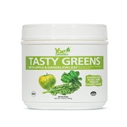 Yae Organics Prebiotic Organic Tasty Greens Juice Powder  (1 Serving=2 Cups Fresh) With Dandelion Leaf and Apple, Gluten-Free, Non-GMO Organic Greens Healthy Juice Powder With Natural Sweetener