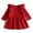 Red, variant on FhsagQ Dresses Baby Girls' Christmas Dresses Yellow Toddler Baby Kids Girls Solid Warm Sweater Dress Knit Crochet Dresses Clothes Girls Christmas Dresses 10-12 Floral Red 3-4 Years