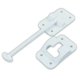 Jr Products 6 in. T-style Door Holder with Bumper, Polar White