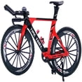 thumbnail image 1 of LEEYNEERMini Racing Bicycle Ornament Vehicles Mountain Bike Toy Model Decoration Crafts for Home (Red#1), 1 of 6