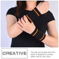 thumbnail image 4 of 4Pcs Sports Wrist Bands Sweat Absorbing Wristbands Wrist Protector Elastic Wrist Brace for Gift, 4 of 9