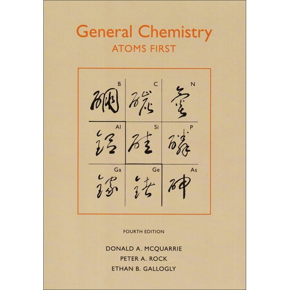 Pre-Owned General Chemistry: Atoms First (Paperback) 1891389602 9781891389603